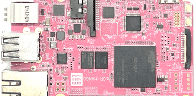 Mbed™ Based Image Processing Solution board layout